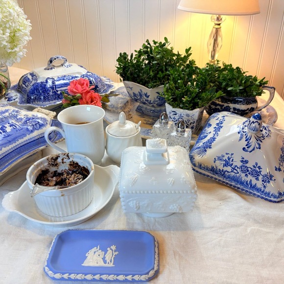 Wedgwood Blue Jasperware small tray - Picture 5 of 6